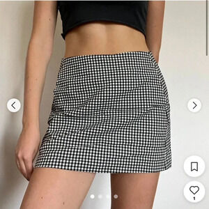 Urban Outfitters Gingham Skirt